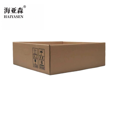 海亚森 M9065 585*465*195mm 纸箱收纳箱 牛皮纸色 (计价单位:个)