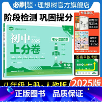 数学 人教版 八年级上 [正版]理想树直营2025版初中上分卷必刷题八年级上册数学人教版初中同步试卷期中期末检测单元检
