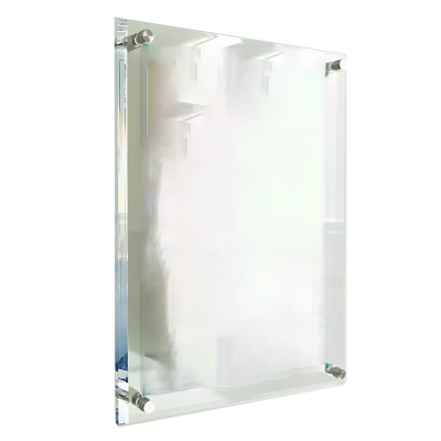 瑾如云海 亚克力展板 广告牌 双层30*40cm 厚5+3mm 个