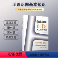 [正版]市政公路识图从入门到精通 基础掌握市政公路识图技能 本书适合零基础需要系统学习市政和公路图纸的工程人 陈雪斌