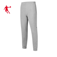 乔丹 运动裤 针织长裤 男裤 KKL43211279 男款裤子 件(灰花灰 3XL)
