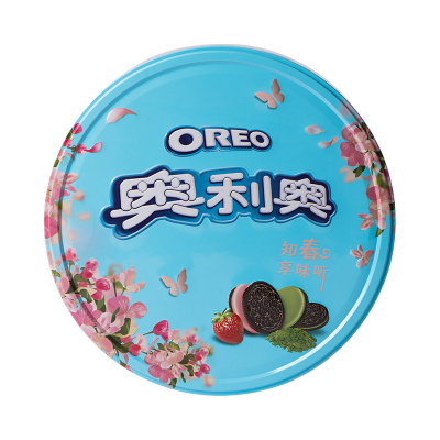 江浙沪：19.9元包邮 奥利奥 夹心饼干知春享味礼听388g