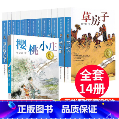 全集(全14册) [正版]曹文 轩纯美小说系列全套14册樱桃小庄儿童文学四五六年级小学生课外阅读书籍原版完整版适合9-1