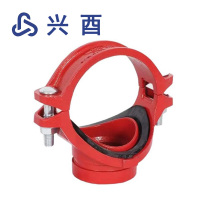 兴酉 沟槽丝机械三通 DN65*50 个