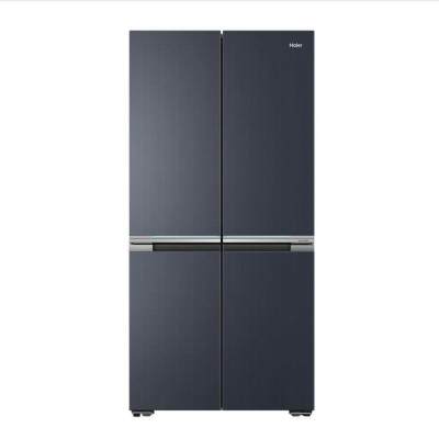 海尔十字对开门冰箱 BCD-521WLHTD2BGWU1 星光灰 521升 1级能效 变频控温 干湿分储 自动除霜