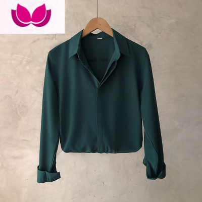 七斓长袖衬衫男港风日系长袖衬衣上衣ins高级感纯色商务休闲衬衫