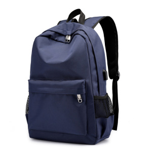 Ceba双肩包男休闲USB男士背包透气电脑包旅行包