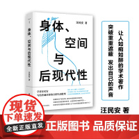 身体、空间与后现代性 汪民安 后现代哲学 日常生活批判 批评理论文化研究现代艺术和文学正版图书籍