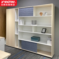 中泰(jongtay)办公室文件柜木质资料柜档案柜办公书柜置物架2.4米 J-AT-WB24