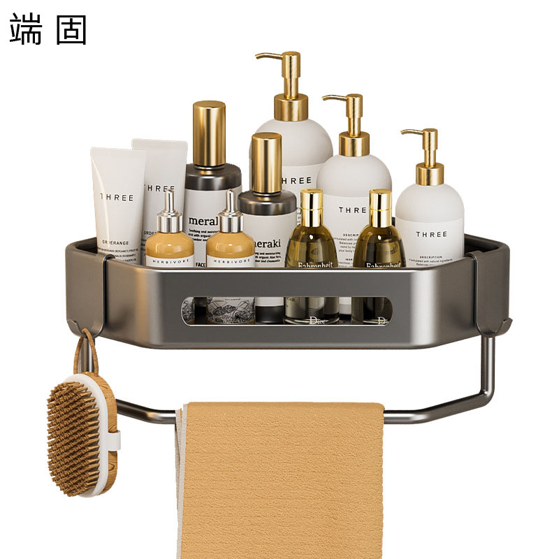 端固裤架浴室双层三角架置物架T5-DG/个