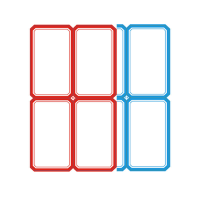 拓栢 不干胶标签 2.8*4.8cm STH008 张