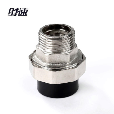 时速 PE外丝活接 63x2