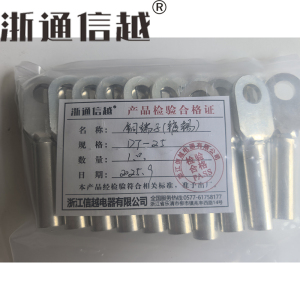 浙通信越 铜端子(镀锡)DT -25/只