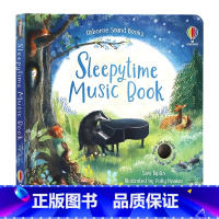 [正版]Usborne出品睡眠时间音乐书英文原版绘本 Sleepytime Music Book 精装纸板趣味音乐发声