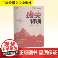 拔尖特训 语文 二年级上 2025秋·江苏专用 朱海峰 编 小学教辅文教 正版图书籍 浙江教育出版社