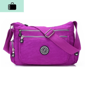 新款高级防水尼龙包女包牛津纺布包女式包单肩斜挎包时尚休闲小包NEW LAKE女斜挎包