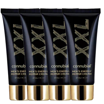 （四瓶周期装）connubial男士劲能修护膏男士外用私处修护滋养修护按摩膏夫妻房事成人情趣用品