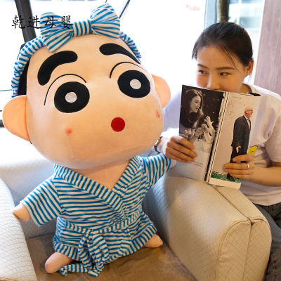 七夕节礼物儿童节礼物新品直营-陪睡毛绒玩偶网红睡觉公仔可爱玩具搞怪布娃娃玩偶儿童男生日女孩