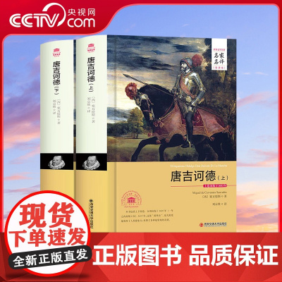 [央视网]唐吉诃德 上 下 名家名译全译本 塞万提斯著 世界经典小说 3D