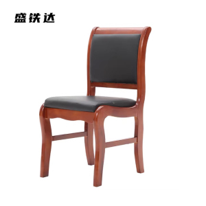 盛铁达 会议椅橡木48*50*90cm STD-JJ124 把