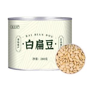 正宗白扁豆中药材280g罐装新货正品云南老品种白扁豆炒熟白扁豆