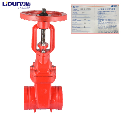 力盾 弹性座封闸阀 Z81X-16Q DN65 台