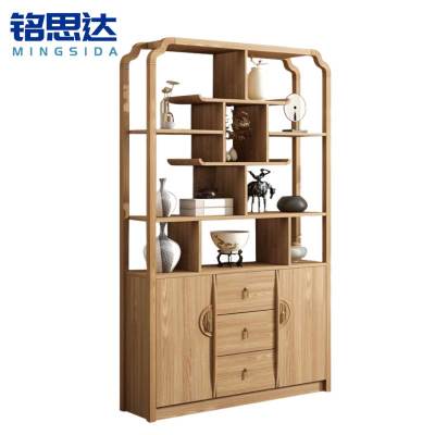 铭思达实木博古架120*30*191cm个