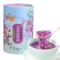 美粥玫瑰银耳藕粉羹350g/罐 纸罐包装藕粉羹坚果藕粉