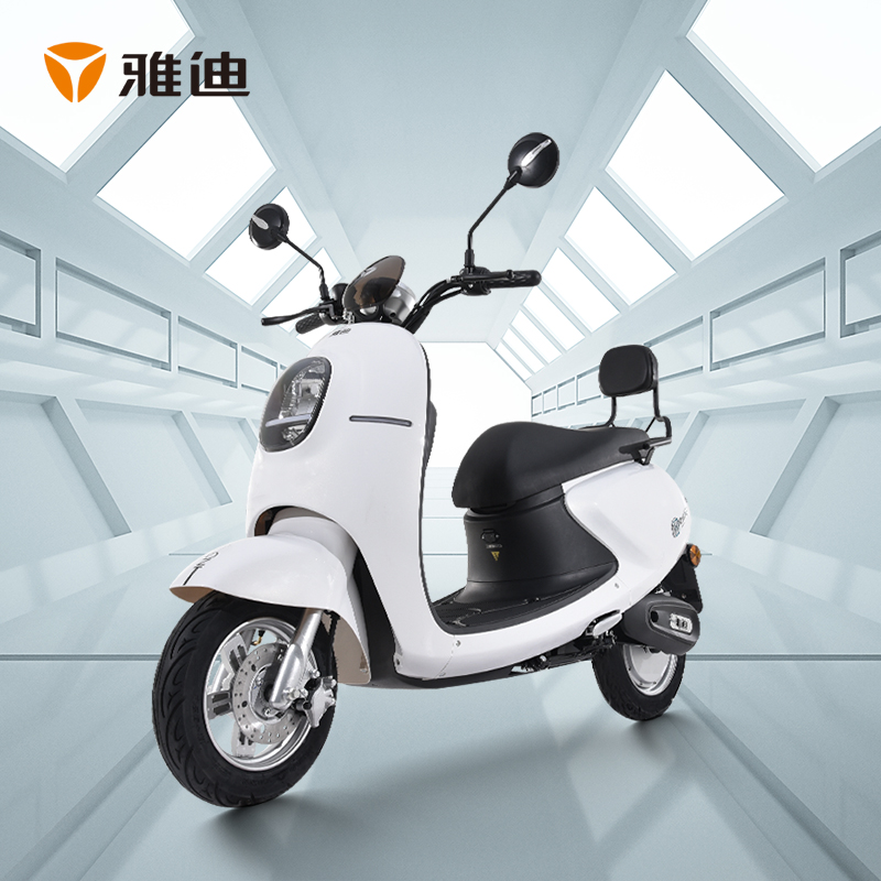 雅迪(yadea)新款 电动车米迪时尚小龟王代步车电动轻便摩托车自行车