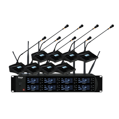 无线话筒[一拖八长杆鹅颈]VT-S908B