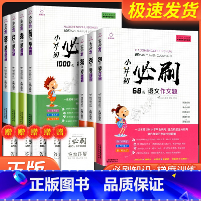 小升初必刷800道 英语综合过关题 小学升初中 [正版]小升初必刷题人教版 语文数学英语全套小学六年级上册下册真题卷总复