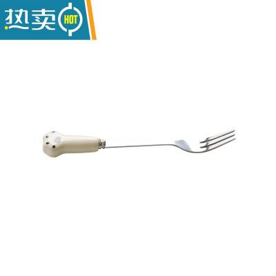 敬平水果叉子家用儿童安全可爱轻奢高端网红吃水果签果插小叉子水果叉 黄色5支装