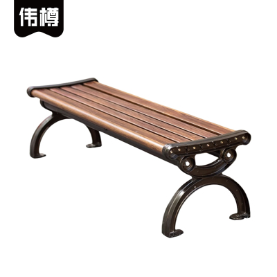 伟樽户外长条凳锌合金面1200*430*410mm个