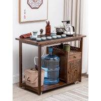 森美人茶几泡茶桌茶台移动茶车套装简约现代复古小户型几茶水架泡茶桌子