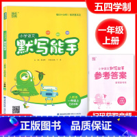 一年级上册 [正版]2024通城学典小学语文默写能手RJ版五四学制 一年级上册1年级第一学期 生字新词句段 每日十分钟练