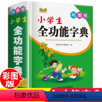 [正版]彩图2024年小学生全功能字典大全人教版儿童语文一二三年级全笔顺笔画部首结构规范速查多功能词典带解释拼音组词造