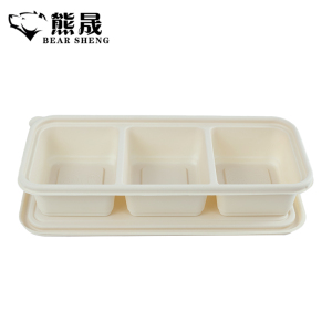 熊晟 环保一次性饭盒 550ml 300个/箱