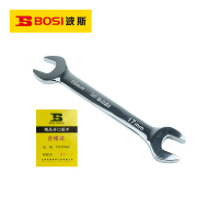 波斯(BOSI)精品开口扳手(17x19mm)把