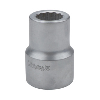 长鹿 3/4”&1”雾面十二角重型套筒 21mm