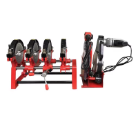 盛京联硕 PE管热熔焊机 PE焊机手动对接焊机 63-200[二环整机]数显+保压 台