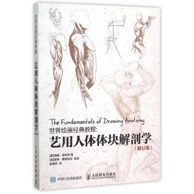 正版新书]艺用人体体块解剖学(修订版)/世界绘画经典教程(美)汤