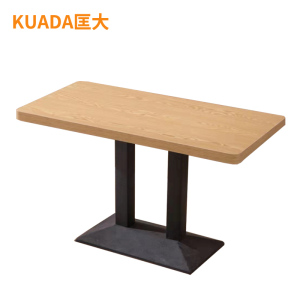 匡大餐桌阅览室桌子1.2米食堂餐厅桌子 KDT930