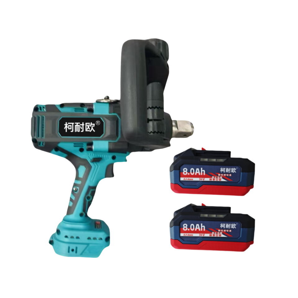 柯耐欧工业级充电式无刷锂电高扭力电动冲击扳手三挡调速/套