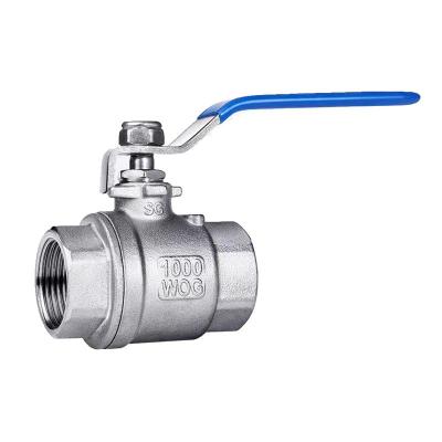 盛京联硕 不锈钢丝扣球阀DN40 [1.5寸]304材质个