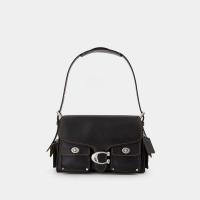 COACH女式单肩斜挎包皮质轻便大容量通勤休闲手提包