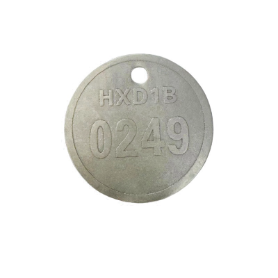 亭松 不锈钢小标牌 直径40mm 厚2mm 单位:个