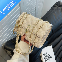 封后感链条白色包包女包2022新款百搭小众设计质感斜挎包小包女斜挎包