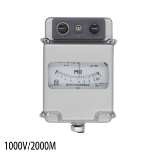 汐岩绝缘电阻测试仪兆欧表500V1000V2500V5000V电工摇表 ZC-71000V2000M