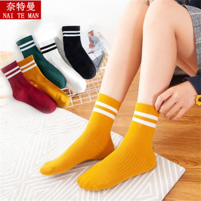 暖青汇5双盒装棉袜子男女生学院风短袜运动低帮隐形船袜四季中筒棉袜