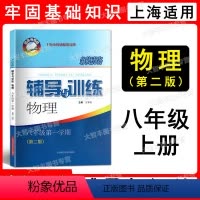 物理 八年级上 [正版] 2022新版 新思路 辅导与训练 物理八年级第一学期/8年级上 第二版上海版物理配套辅导